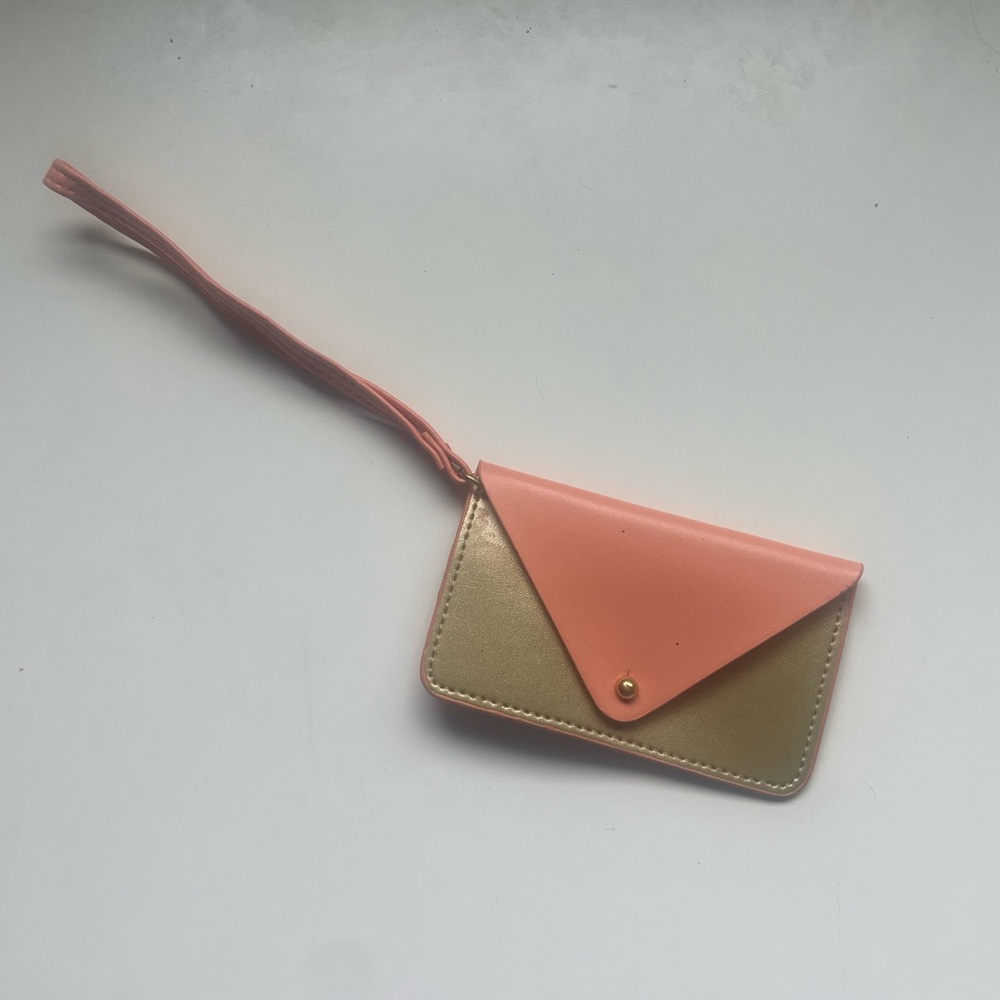 Minor History Two-Tone Wristlet Wallet